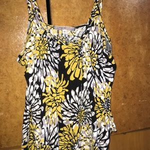flowered dressy tanktop